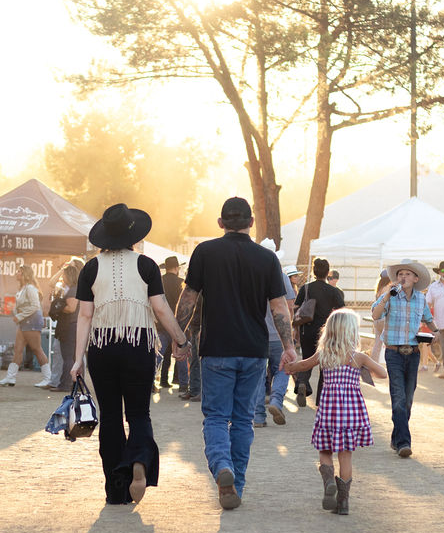 Family at the Poway Rodeo