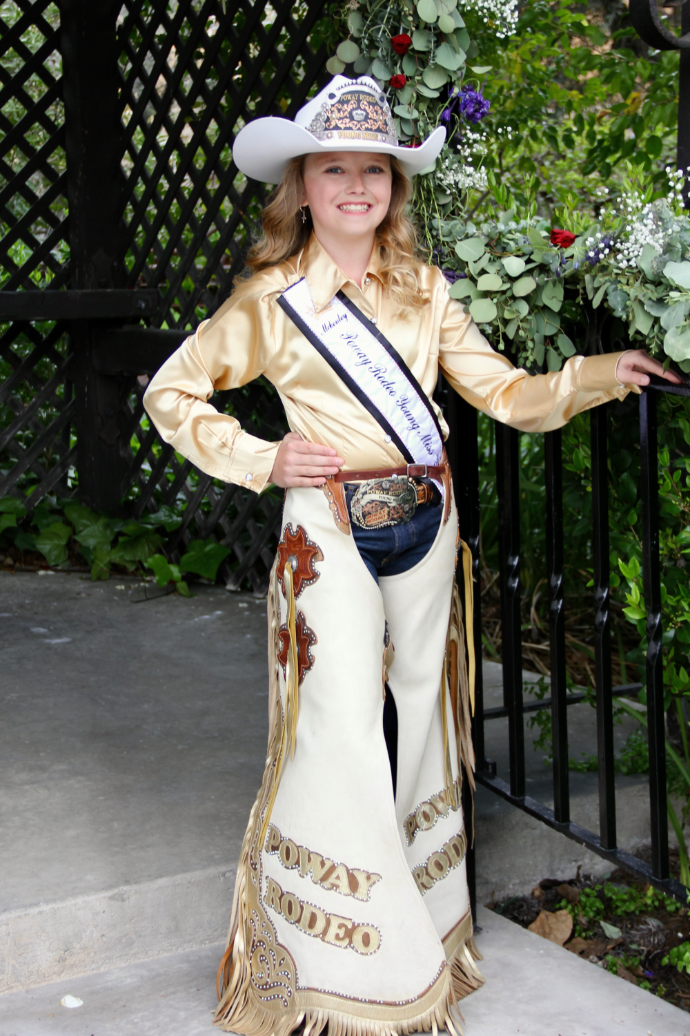 Poway Rodeo Young Miss McKenley Hunt