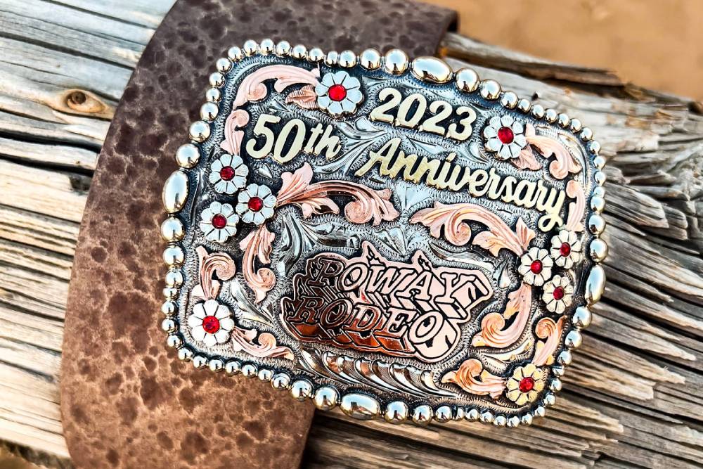 Commemorative 50th Anniversary Belt Buckle Commemorative 50th Anniversary Belt Buckle