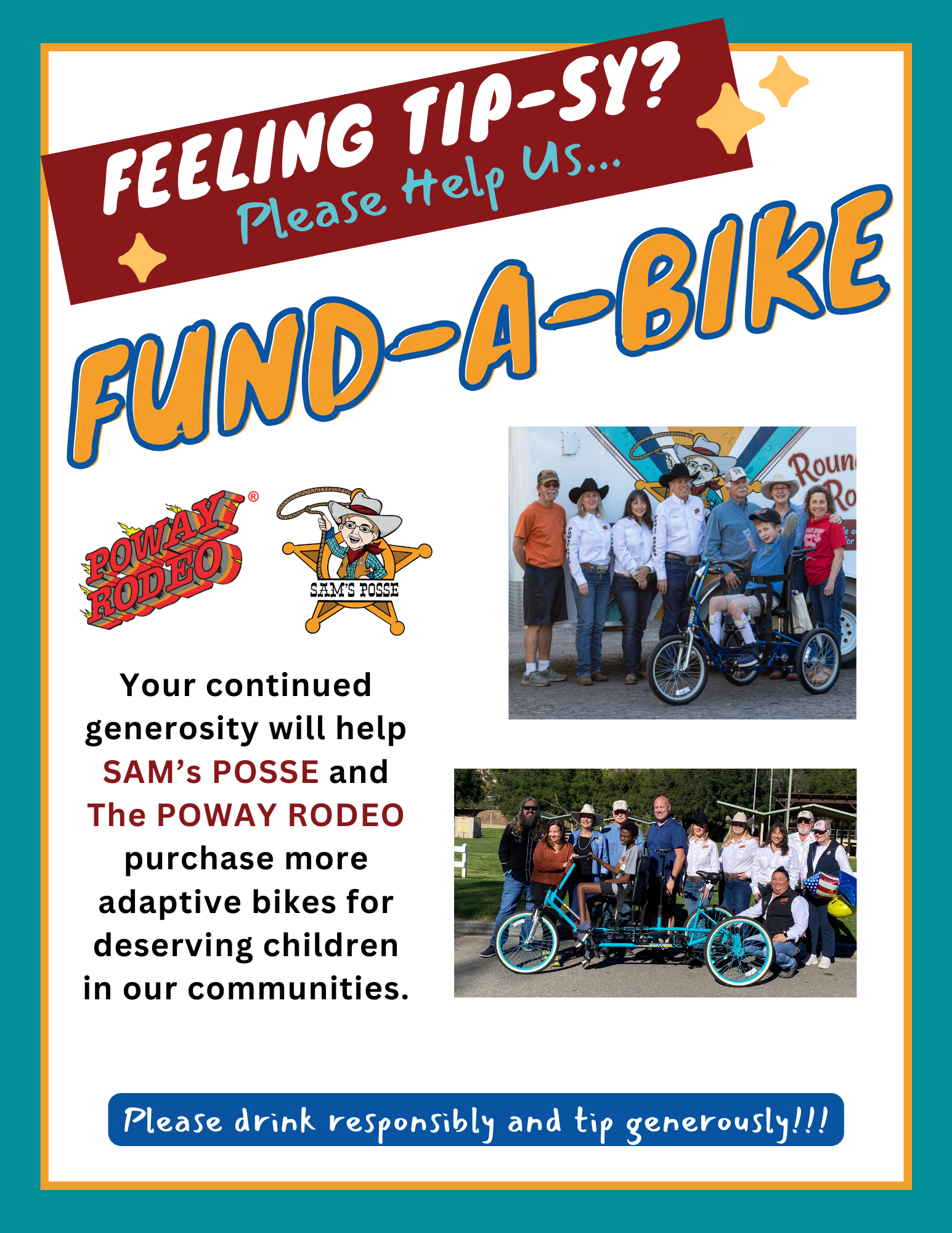 Sam's Posse Fund-A-Bike